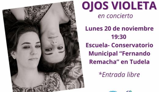 25N "Día Internacional contra la Violencia hacia las Mujeres" 2023 concierto Ojos Violeta