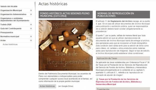 Actas históricas