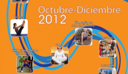 Actividades deportivas para adultos octubre-diciembre 2012