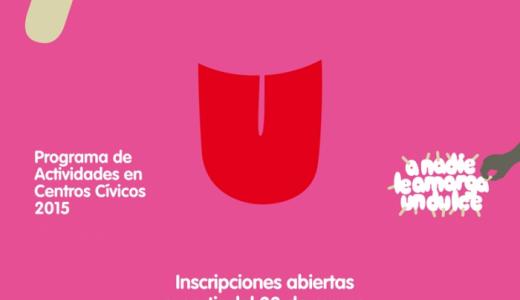 Actividades en centros cívicos 2015 - 1