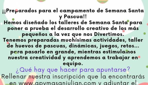 Colonias para Semana Santa en C.P. Monte San Julián 2023