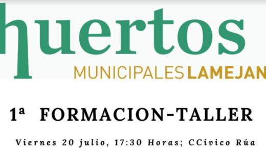 Huertos sociales - primera formación