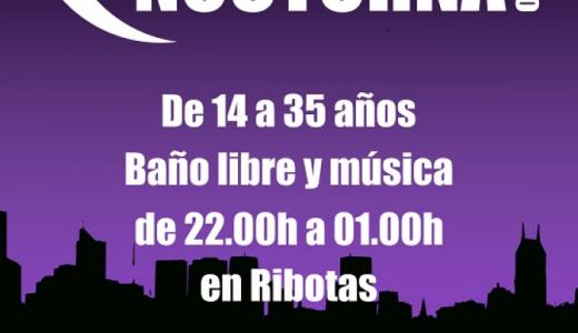 Piscina nocturna 25 de agosto 2018