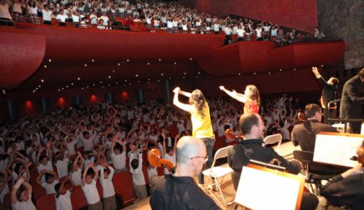Público asistente a una función del Teatro Gaztambide (Foto cedida por Diario de Navarra / Nuria G. Landa)