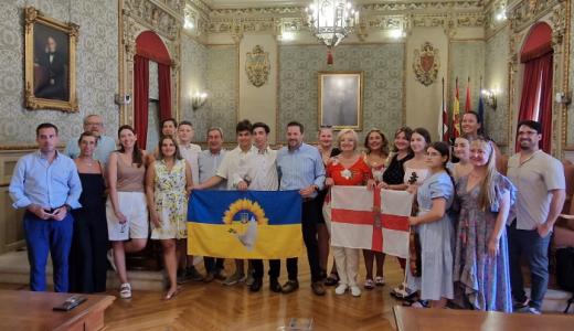 Recepción músicos ucranianos