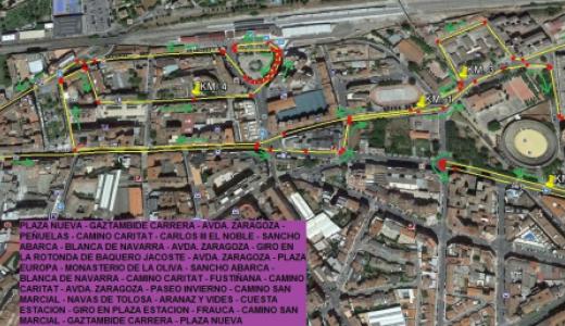 Recorrido de la carrera