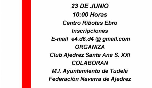 VI Torneo de ajedrez Ciudad de Tudela