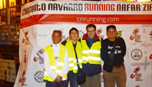 Voluntarios deportivos de ANFAS (Foto: Hijo de la Carmen)