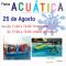Cartel fiesta acuática