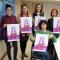 La Concejala Marisa Marqués con María Muñoz (CC.OO), Olga Díez (UGT), María Palacios de STEILAS e Irene Royo (Concejala del PPN).
