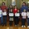 Los seis ganadores del Concurso "La Mascota del camino escolar seguro"