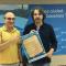 Miguel Carasusán (Orve Ribera) y Daniel López (Concejal de Ordenación Urbana)