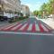 Paso de peatones en Avenida Zaragoza