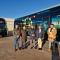 Recepción autobuses transporte 1