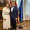 Reunión alcalde con la alcaldesa de Zaragoza
